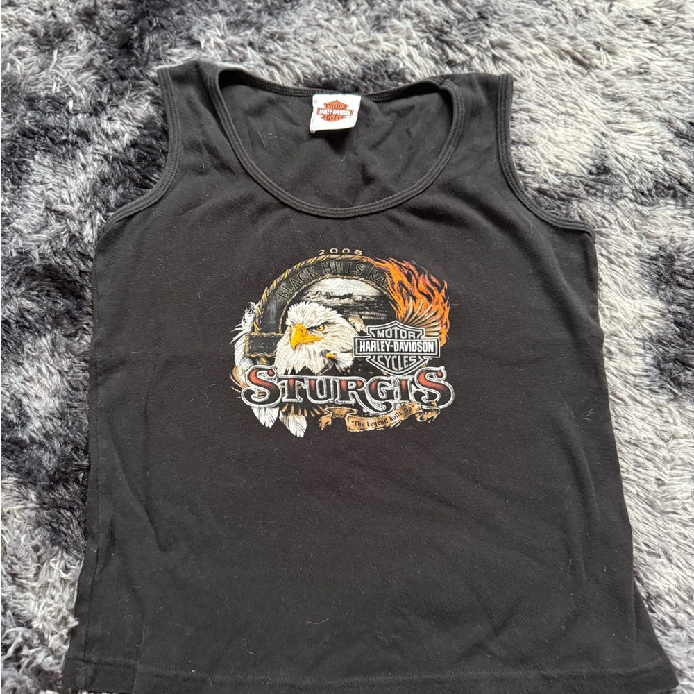 Harley-Davidson Black Tank Top